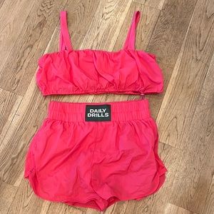 Daily Drills Bubble Top and Bounce Shorts